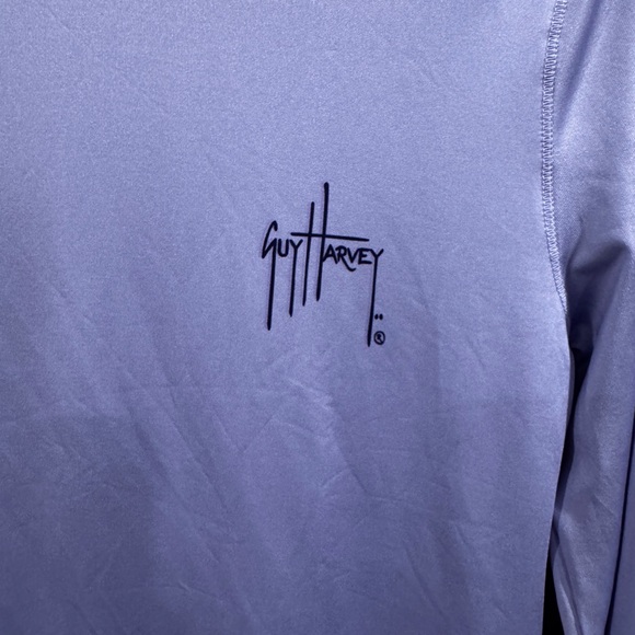 Guy Harvey‎ Lavender Long Sleeve Shirt Medium - Picture 2 of 9